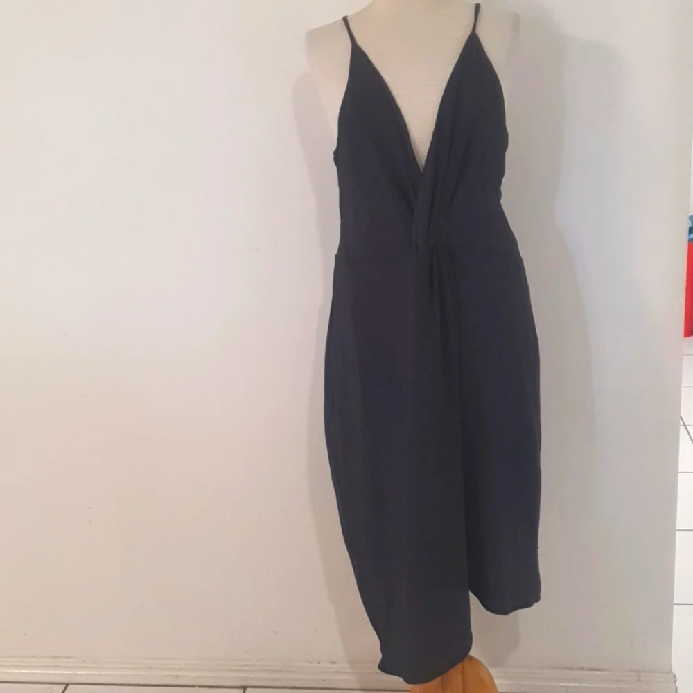 Tussah Size 18 Dark Grey Evening Dress - Picture 2 of 10